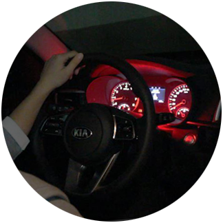 Taesu's investigation about drivers' emotional responses to in-car light